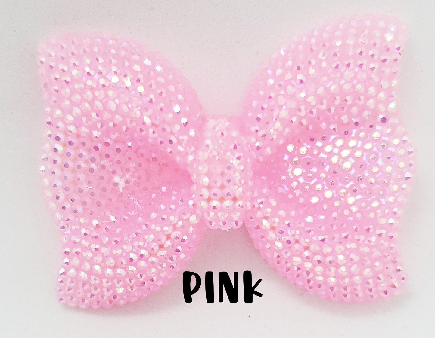 54x42mm- ADORABLE Bubblegum AB Bow Beads - 11 Colors to Choose from - Bubblegum - Round Acrylic Beads for Diy and Jewelry Making Supplies