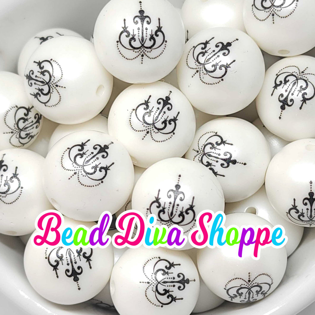 Set of 10 - 20mm - CHANDALIER -  CUSTOM Beads - Bubblegum - Round Acrylic Beads