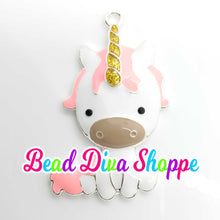 Load image into Gallery viewer, 45mm X 28mm - ADORABLE UNICORN - Pendants for DIY and Jewelry Making Supplies
