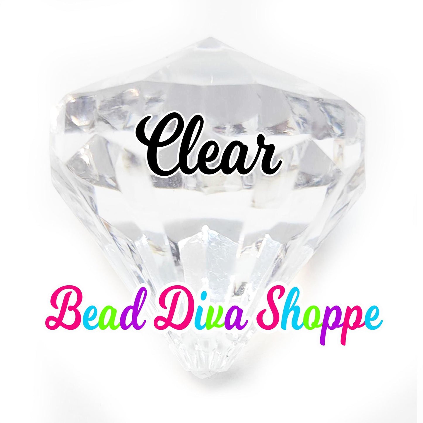 35mm - DIAMOND PENDENTS - You pick the COLOR! - 14 Colors to Choose from - Pendants for Diy and Jewelry Making - Beaded Necklaces